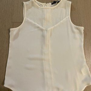 Banana republic white blouse